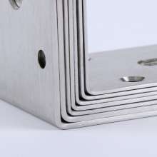 Cabinet stainless steel corner code angle frame 90 degree shelf support L type right angle code furniture hanging code link factory direct sales