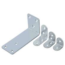 Factory direct sale hardware angle code L-shaped angle iron connector thickened fixed bracket support 90 degree right angle furniture accessories