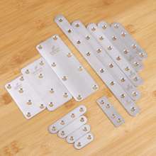 Stainless steel right angle code 90 degree 304 stainless steel thickened shelf support wardrobe cabinet furniture connector