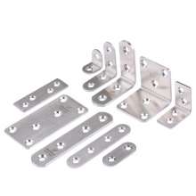Stainless steel right angle code 90 degree 304 stainless steel thickened shelf support wardrobe cabinet furniture connector