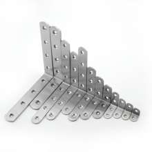 Stainless steel 90 degree right angle code stainless steel thickened fixed L-shaped right angle code laminate support