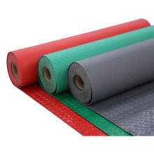PVC wear-resistant non-slip copper coin herringbone square lattice warhead floor rubber plastic rubber carpet roll