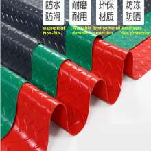 PVC wear-resistant non-slip copper coin herringbone square lattice warhead floor rubber plastic rubber carpet roll
