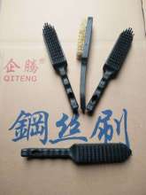 Wooden rake wire brush. Cleaning ship bottom descaling boiler descaling bridge manufacturing. Wire brush .Brush