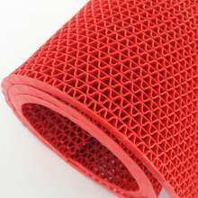 Bathroom mat pvc red carpet bathroom kitchen shower floor mat Hollow plastic water-proof mat Water-proof mat anti-fall anti-slip mat Carpet Floor mat