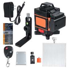 Infrared laser 16-line level meter green light cast line meter wall-mounted instrument infrared level meter ground-attachment meter