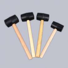 Self-produced and sold wooden handle rubber hammer decoration tools round head floor hammer. Wholesale rubber hammer tile installation leather hammer. Hammer. Rubber hammer