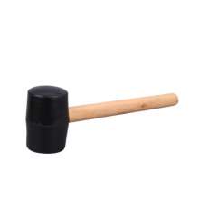 Self-produced and sold wooden handle rubber hammer decoration tools round head floor hammer. Wholesale rubber hammer tile installation leather hammer. Hammer. Rubber hammer