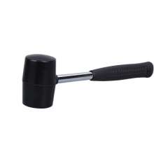 Self-produced and self-sold rubber hammer with complete specifications. Black shelf installation floor with steel pipe handle leather hammer rubber hammer rubber hammer. rubber hammer. Hammer