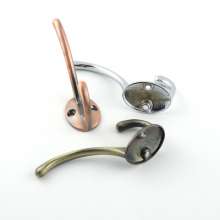Factory direct retro bronze hook European style cabinet wardrobe wall-mounted hook household hardware hook