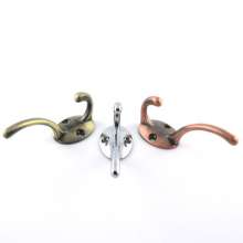 Factory direct retro bronze hook European style cabinet wardrobe wall-mounted hook household hardware hook