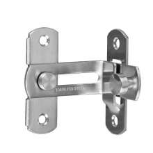 Stainless steel 90 degree angle door buckle Vintage door buckle Anti-theft door hardware accessories Sliding door lock buckle Right angle buckle insert