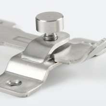 Stainless steel door latch bolt, door latch, safety bolt, sliding door hasp, pet cage door industrial lock, direct sales