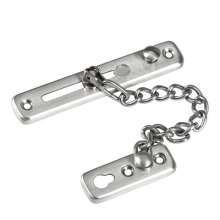 304 stainless steel anti-theft chain door chain door hasp anti-theft lock buckle household thickened anti-theft buckle safety chain lock direct sales