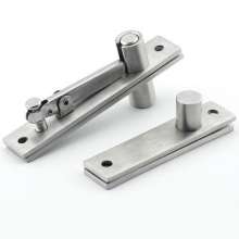 Stainless steel 360 degree hinge furniture wooden door hinge positioning door axis hidden axis rotation axis world hinge