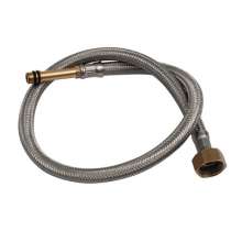 Factory wholesale stock shower hose. Explosion-proof hose 4 points 304 stainless steel braided hose. Hot and cold water faucet inlet pipe