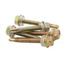 Hex drilling self-tapping screws galvanized steel tile dovetail screw nails drilling screws Hex drilling screws