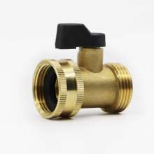 All copper ball valve valve switch connector 6 points inner wire outer wire 25 repair extension extension two-way straight two-way joint