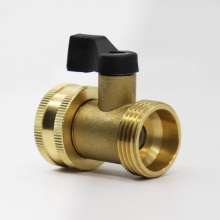 All copper ball valve valve switch connector 6 points inner wire outer wire 25 repair extension extension two-way straight two-way joint