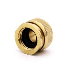 Lock tube standard connection car wash water pipe joint 4 points washing machine faucet joint inner wire conversion hose copper fittings