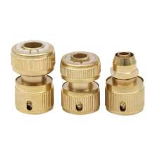 Brass quick connector car wash accessories 3 points 4 points 5 points 6 points water pipe connection water gun quarter hose connection