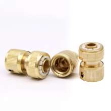 Brass quick connector car wash accessories 3 points 4 points 5 points 6 points water pipe connection water gun quarter hose connection