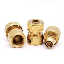 Brass quick connector car wash accessories 3 points 4 points 5 points 6 points water pipe connection water gun quarter hose connection