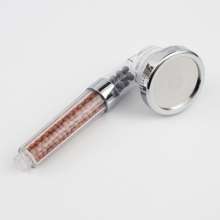The manufacturer produces pressurized and water-saving multifunctional hand-held filtering spa shower nozzles. Three-speed negative ion shower nozzle. Shower head . Negative ion shower head