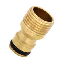 Water gun external thread nipple joint 4 points quick interface 1/2 thread joint garden car wash simple water pipe fittings
