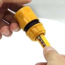 Quick coupling/car wash water gun for 4-point hose/four-point hose special fittings/plastic water stop connection