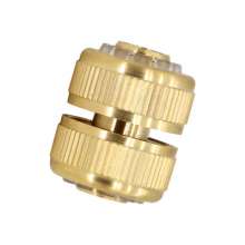 Copper 4 points PVC water pipe repair repair joint extension extension hose connection docking household car wash water gun accessories