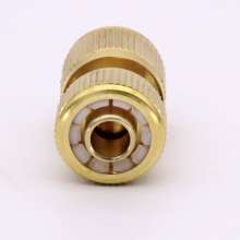 Household water seal connected with 4-point copper quick connector high-pressure car washing water gun 4 / 6 water distribution pipe fittings 1 / 2 interface