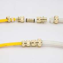 All copper two-way two-way pacifier joint water pipe butt splicing repair joint water pipe conversion extension extension joint