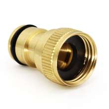 Household 4 points washing machine faucet standard connector high pressure car wash water gun garden hose hose nipple connector 1