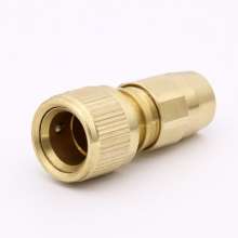 Telescopic water pipe all pure copper quick connector 3 points soft water pipe water joint car wash water gun water pipe joint fittings
