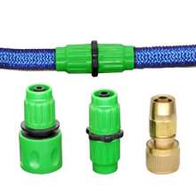 Special plastic quick connector for telescopic pipe 3 points soft water pipe water joint car wash water gun thin water pipe joint fittings