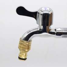 4 points washing machine faucet standard connector buckle basin kitchen nipple quick connector car wash water gun accessories