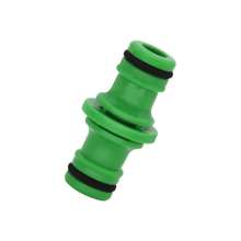 Two-way docking nipple 2 two-way quick coupling repair joint two-way repair hose quick connection to extend the wash water pipe