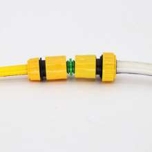 Two-way docking nipple 2 two-way quick coupling repair joint two-way repair hose quick connection to extend the wash water pipe