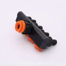 Car wash connector 46 points 1 inch faucet water pipe shunt water divider one point four-way ball valve switch five-way