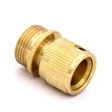 Copper water connection 4 points 6 points external thread 25.5mm copper quick connector quick connect fitting parts for car wash water gun