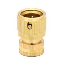 Copper water connection copper quick connector 4 quarter internal thread internal wire quick connect water pipe fitting parts for car wash water gun