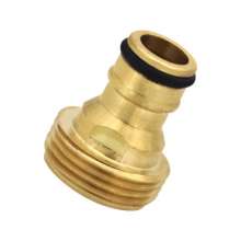 6 points garden car wash water gun tail nipple fittings 3/4 external thread European teeth nipple interface water pipe quick connector