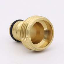 6 points garden car wash water gun tail nipple fittings 3/4 external thread European teeth nipple interface water pipe quick connector