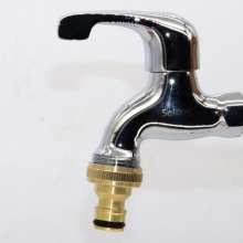 4 points 6 points female thread female washing machine faucet nipple connector pure copper standard connector car wash water gun accessories