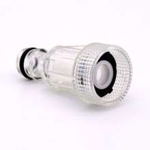 Household white horse guide car Yili portable high pressure car washing machine water inlet filter nipple connector 6 points interface