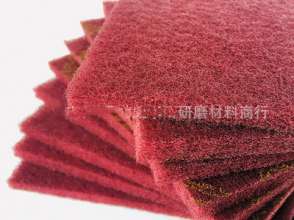 3M red 7447 scouring pad 5*8 inches for polishing, rust removal and polishing welding joints with scouring pads. Polishing tools