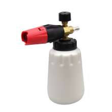 Car washing foam big mouth watering can high pressure car washing machine PA foam pot snowflake Taizhou water gun fan-shaped quick plug foaming pump