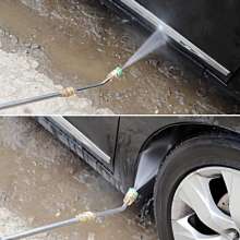 High pressure car wash water gun extension elbow 1/4 quick connect right angle 90 degree extension rod appliance cleaning machine spray gun bending rod