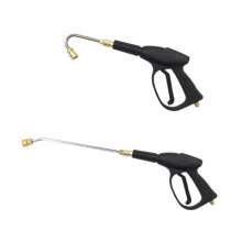 High pressure car wash water gun extension elbow 1/4 quick connect right angle 90 degree extension rod appliance cleaning machine spray gun bending rod